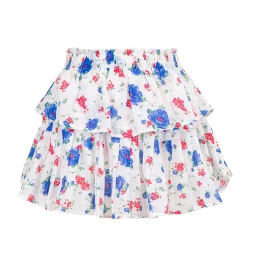 LoveShackFancy floral skirt, worn once
